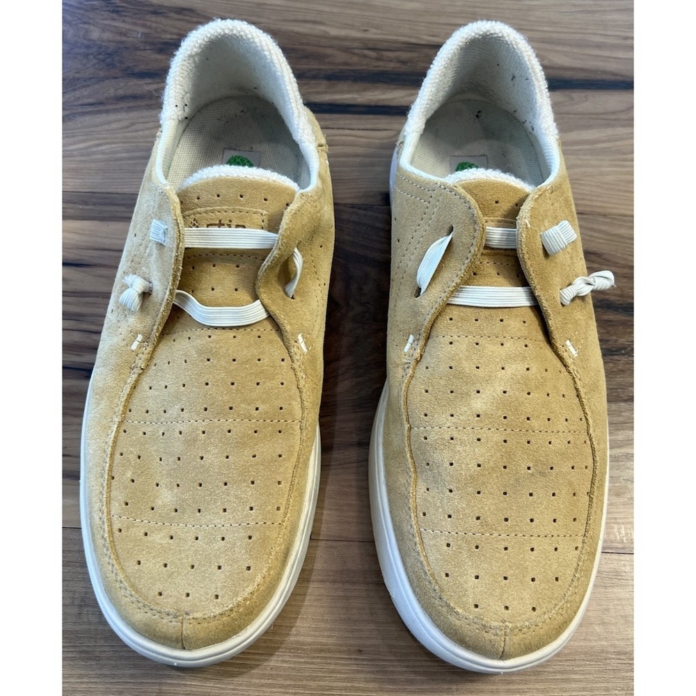 Stio‎ Womens Colter Summer Low Slip On Shoes Tan Suede Comfort Casual Size 10